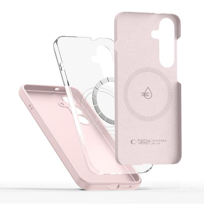 Bild 3, Tech-Protect Tech-Protect iPhone 17e / 16e Skal MagSafe Liquid Silicone