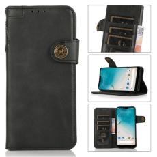 KHAZNEH KHAZNEH Samsung Galaxy S22 Fodral L&auml;der Svart