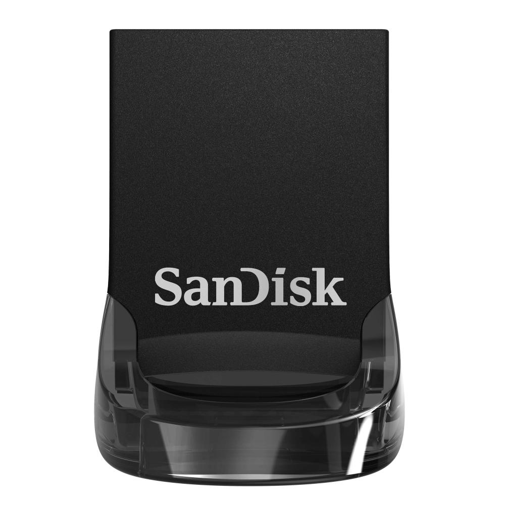 SanDisk SanDisk USB-minne 3.1 UltraFit 128 GB Svart
