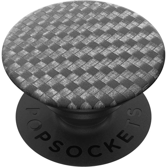 Bild 3, PopSockets PopSockets Avtagbart Grip med Ställfunktion Carbonite Weave