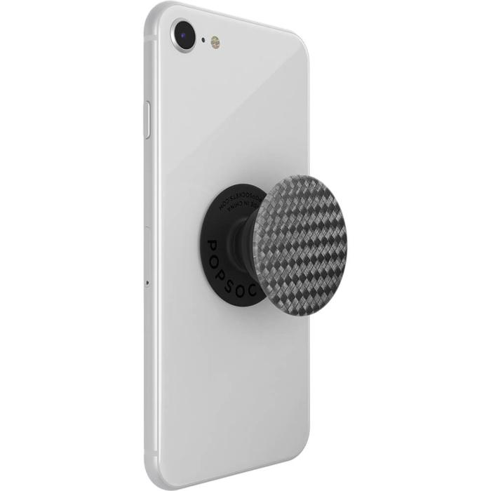 Bild 9, PopSockets PopSockets Avtagbart Grip med Ställfunktion Carbonite Weave