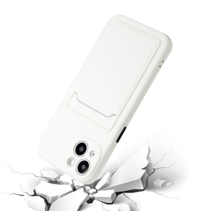 Bild 5,  iPhone 13 Skal Med Kortfack Vit