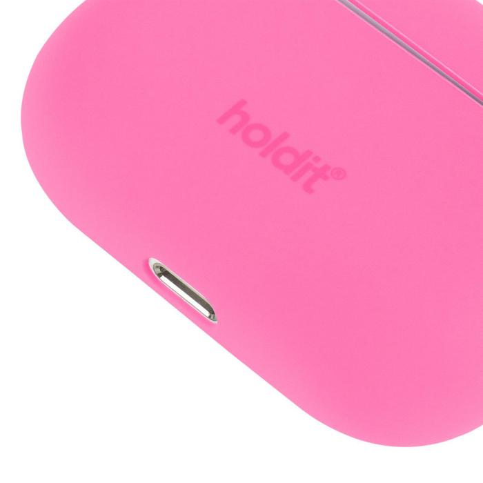 Bild 3, holdit holdit Silikonfodral AirPods Pro Nygård Bright Pink
