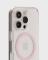 holdit holdit iPhone 16 Pro Mobilskal MagSafe Rosa/Transparent