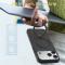  iPhone 17 Pro Skal MagSafe Kickstand Hybrid Svart