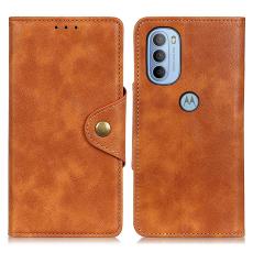  Motorola Moto G31 / G41 Fodral M&auml;ssing Magnet Brun
