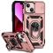  iPhone 14 Skal Ring Armor Med CamShield Roséguld
