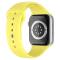 ColorPop Apple Watch 38/40/41/42 mm Silikon Armband (M/L) Gul
