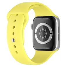 ColorPop Apple Watch 38/40/41/42 mm Silikon Armband (M/L) Gul