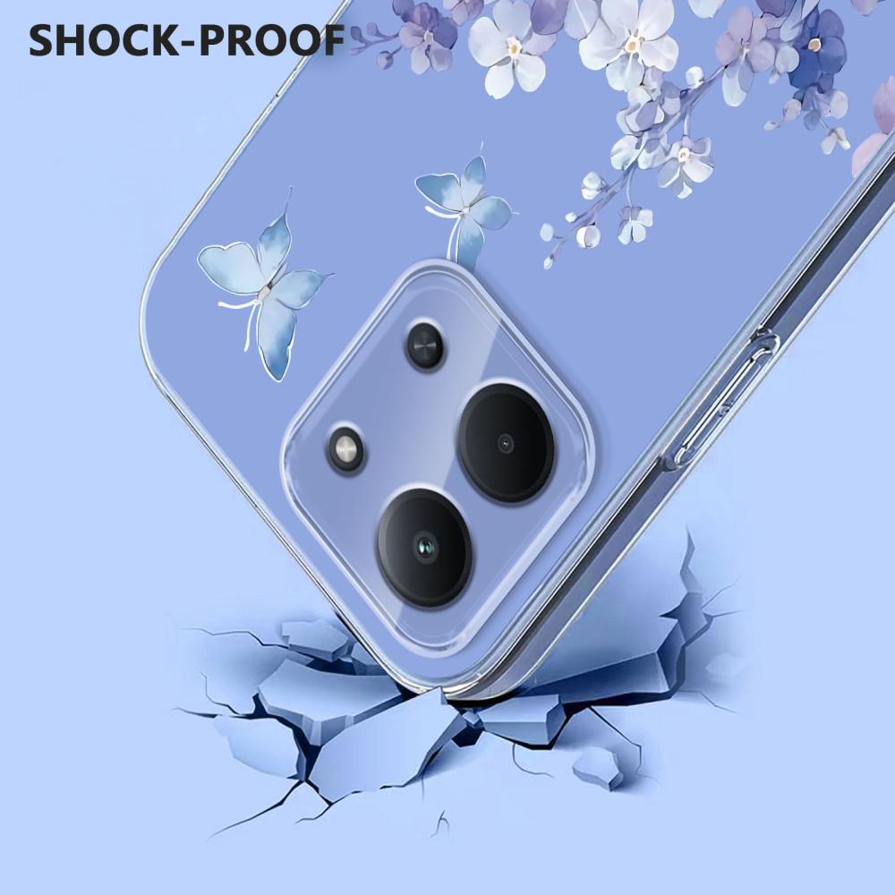  Xiaomi Redmi 15C Skal Med Tryck Blommor