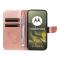  Motorola Edge 70 Fodral Med Fjäril Tryck Roséguld
