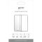 Gear GEAR iPhone 15 Pro Max Skärmskydd Platinum 3D Kurvat Glas Svart