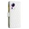 BINFEN BINFEN Xiaomi 13 Lite 5G Fodral Diamond Multifunktionell Vit