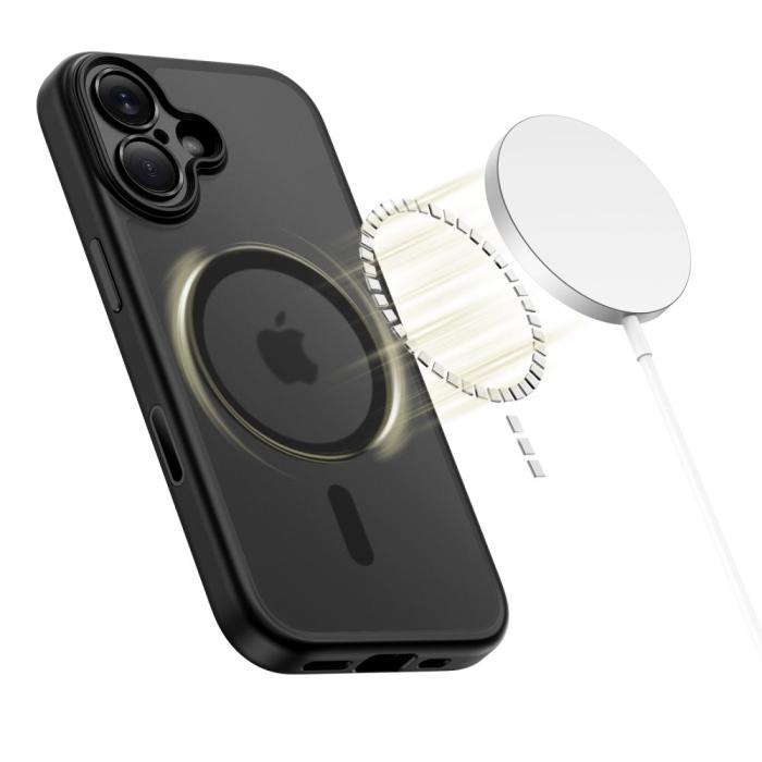 Bild 3, Tech-Protect Tech-Protect iPhone 17 Skal MagSafe MagePeak Matt Svart