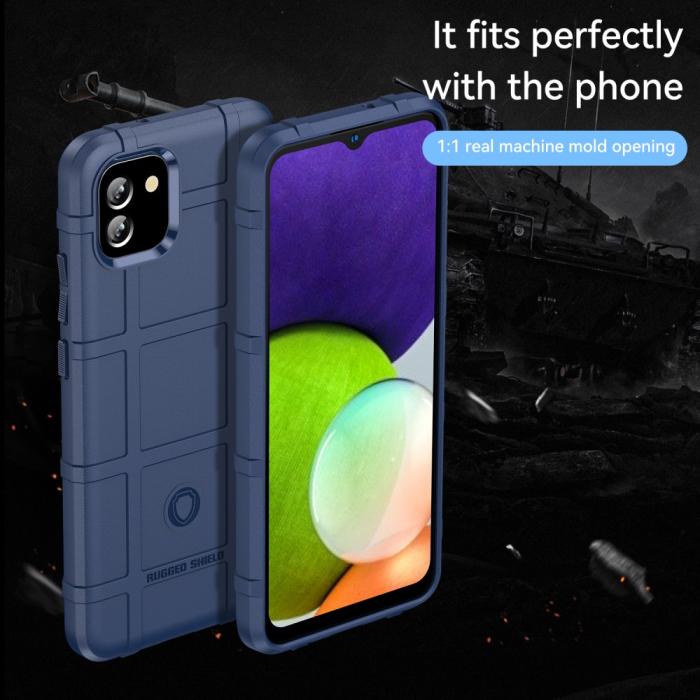Bild 2,  Samsung Galaxy A03 Skal Solid Blå