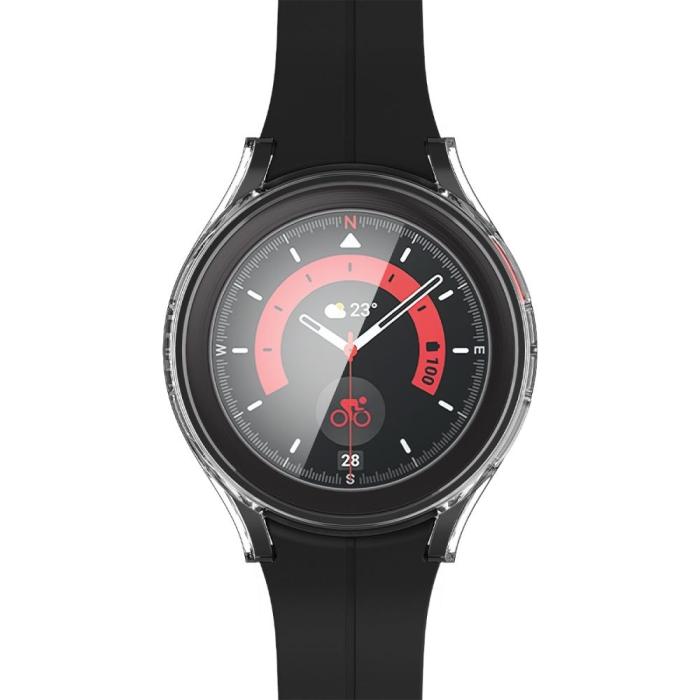 Bild 4, Spigen Spigen Galaxy Watch 5 Pro 45mm Skal Thin Fit / Härdat Glas Transparent