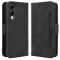  Samsung Galaxy S25 Edge Fodral Med Avtagbart Kortfodral Svart