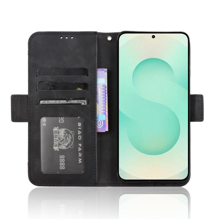 Bild 3,  Samsung Galaxy S25 Edge Fodral Med Avtagbart Kortfodral Svart