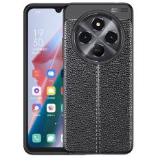  Xiaomi Redmi 14C Skal Litchi Textur Svart