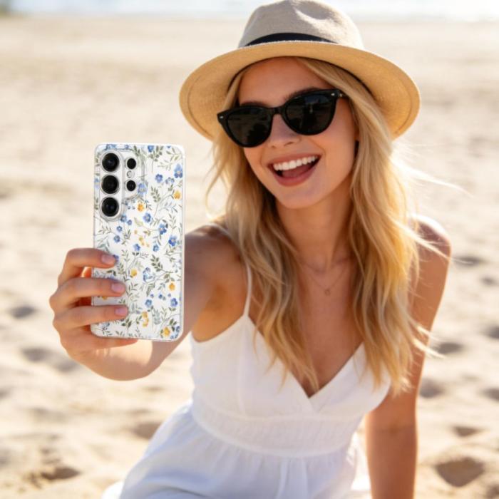 Bild 5, Tech-Protect Tech-Protect Galaxy S26 Ultra Skal FlexAir Spring Flowers