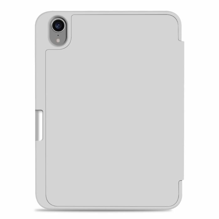 Bild 3,  iPad Mini 2024/2021 Fodral Slim Tri-Fold Pennhållare Grå