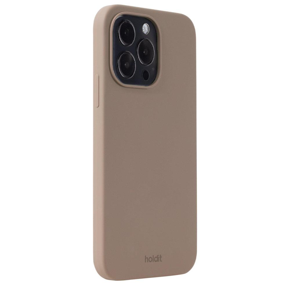 holdit holdit iPhone 14 Pro Max Mobilskal Silikon Mocha Brown