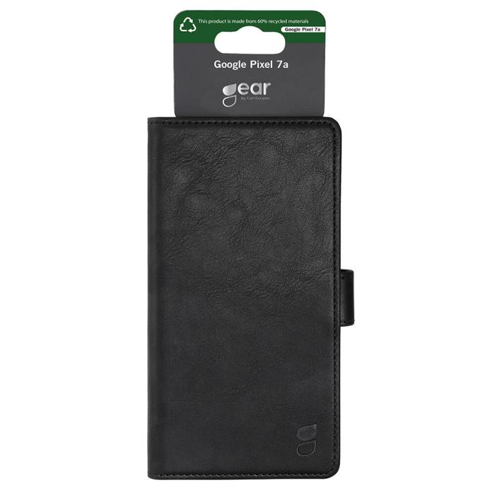 Bild 2, Gear GEAR Google Pixel 7A Fodral Läder Svart