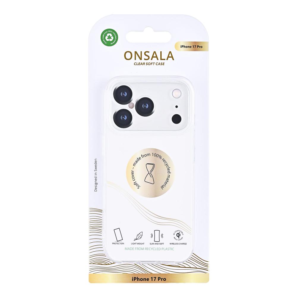 Onsala Onsala iPhone 17 Pro Skal TPU Transparent