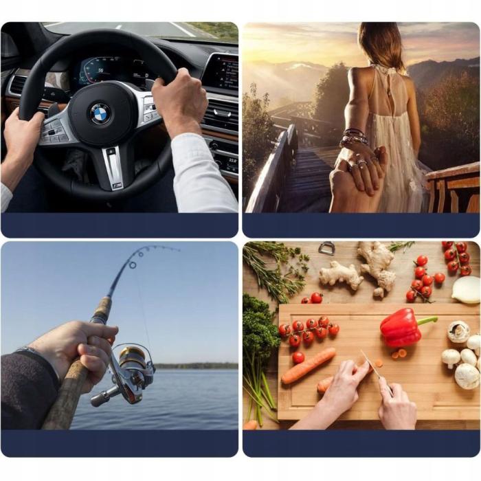 Bild 5, Tech-Protect Tech-Protect Magnetisk MagSafe Hållare För Mobil/GoPro/DJI Grå