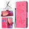  Xiaomi 12 Fodral Tryck Butterfly Rosa