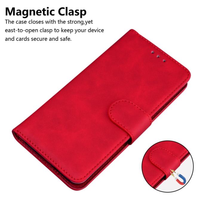 Bild 6,  Xiaomi 12 Pro Fodral Skin Touch Röd