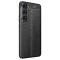  Samsung Galaxy S23 Plus Skal Litchi Textur Svart