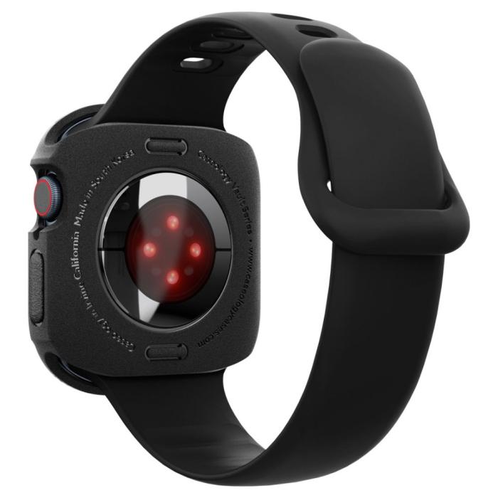 Bild 4, Spigen Spigen Caseology Apple Watch 11 / 10 46 mm Vault Matt Svart