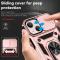  iPhone 14 Skal Ring Armor Med CamShield Roséguld