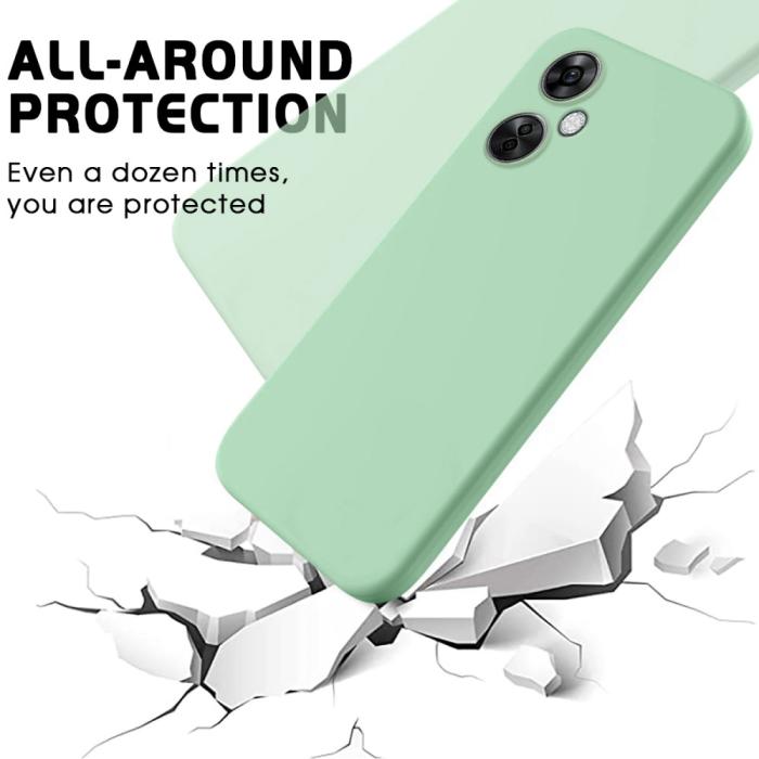 Bild 5,  OnePlus Nord CE 3 Lite 5G Skal Liquid Silikon Grön