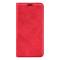  Samsung Galaxy S26 Ultra Fodral Flip Skin Touch Läder Röd
