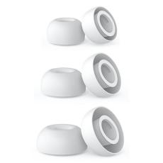 AHASTYLE AHASTYLE 3-PACK AirPods Pro 3 &Ouml;ronpluggar Silikon Vit