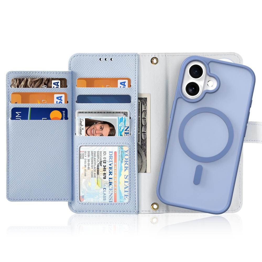 DUX DUCIS DUX DUCIS iPhone 17 2in1 Magnet Fodral Lawa Series Ljus Blå