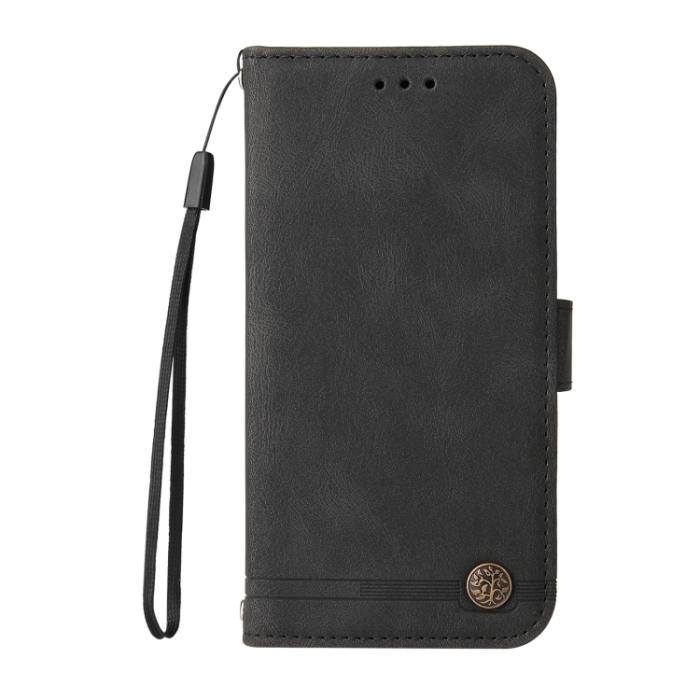 Bild 2,  iPhone 7/8/SE Fodral Skin Touch Svart