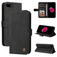  iPhone 7/8/SE Fodral Skin Touch Svart