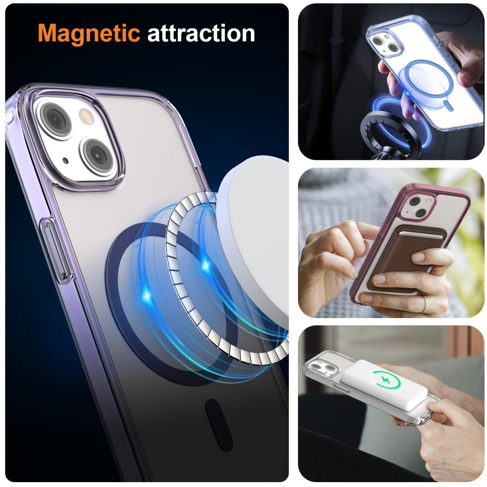 ColorPop ColorPop iPhone 13 Skal CH MagSafe Transparent/Vit