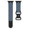 ColorPop Sportarmband Dual-Color Apple Watch 42/44/45/46/49 mm (M/L) Svart/Blå