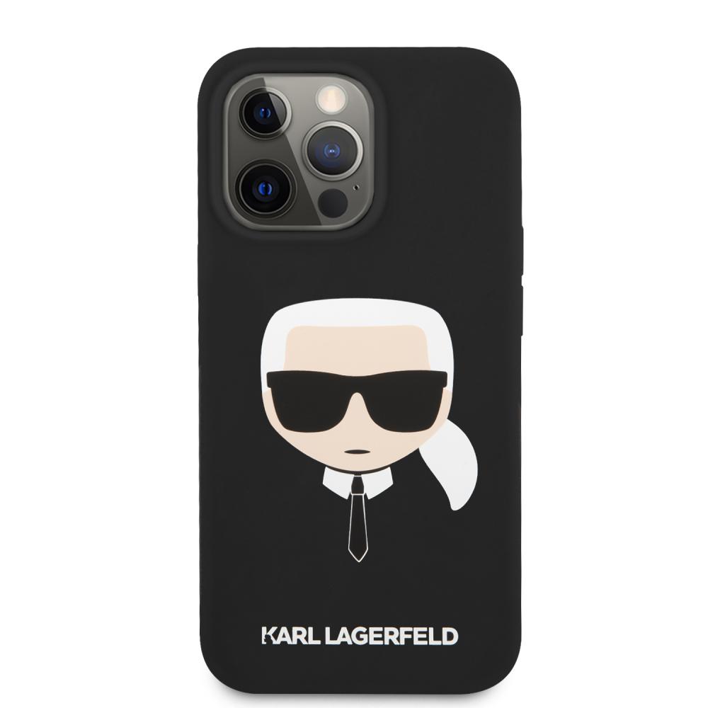 Karl Lagerfeld Karl Lagerfeld iPhone 13 Pro Skal Liquid Silikon Svart