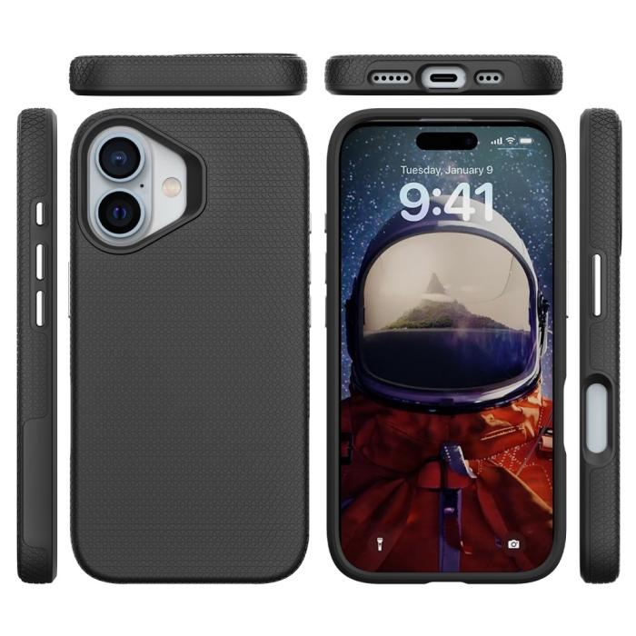 Bild 3,  iPhone 16 Plus Skal Xtreme Shockproof Hybrid Svart