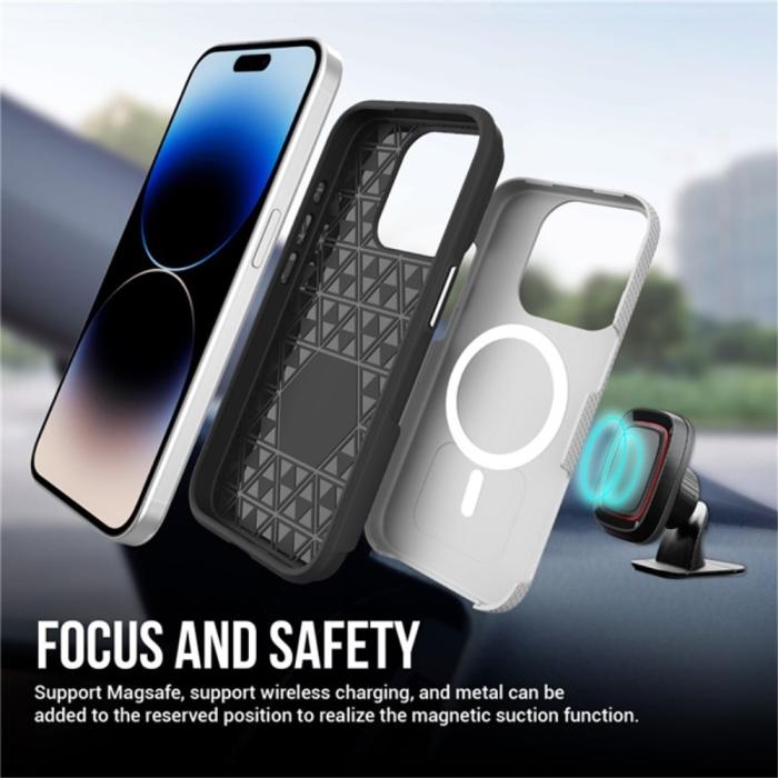 Bild 4,  iPhone 16 Plus Skal Xtreme Shockproof Hybrid Svart