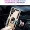  Samsung Galaxy A15 5G Skal Armor Ring Hybrid Guld