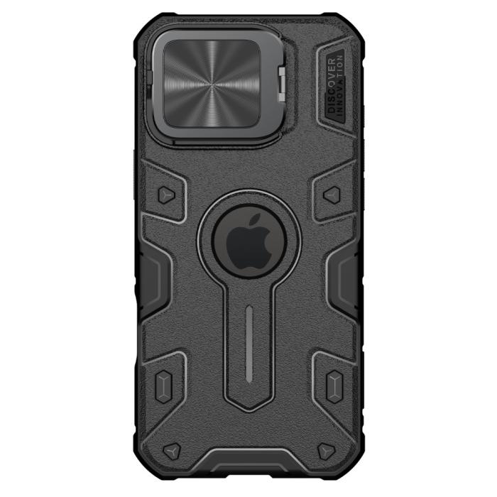 Bild 2, NILLKIN NILLKIN iPhone 16 Pro Max Skal Camshield Armor Svart