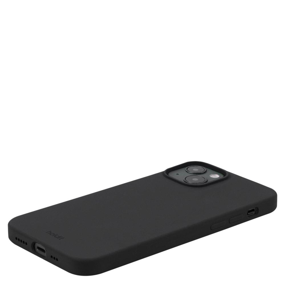 holdit holdit iPhone 15 Plus Mobilskal Silikon Svart