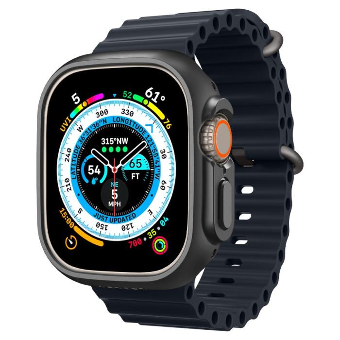 Bild 4, Spigen Spigen Apple Watch Ultra 49 mm Skal Thin Fit Svart