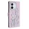  Honor 400 Lite Fodral Med Tryck Lavendel